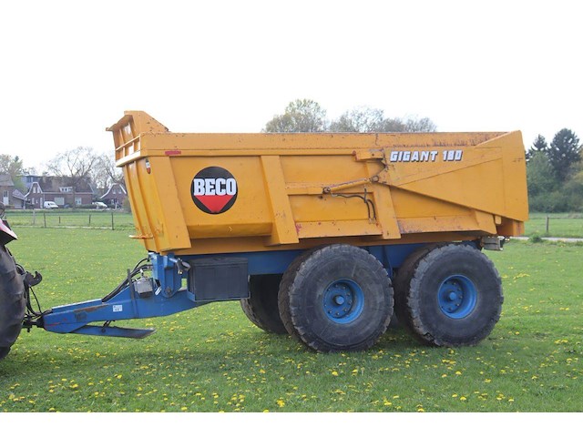 Landbouw kipper beco gigant 180 2001 - afbeelding 1 van  1