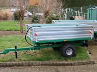 Landbouwaanhanger hobbytractor t1500 2025 nieuw - afbeelding 1 van  1