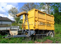 Landbouwtrailer, wielgraafmachine, tractor, meubels