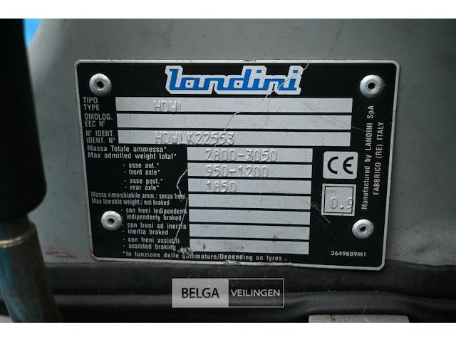 Landini tractor - afbeelding 11 van  16