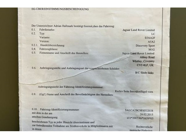 Landrover lt discovery sport - afbeelding 24 van  32