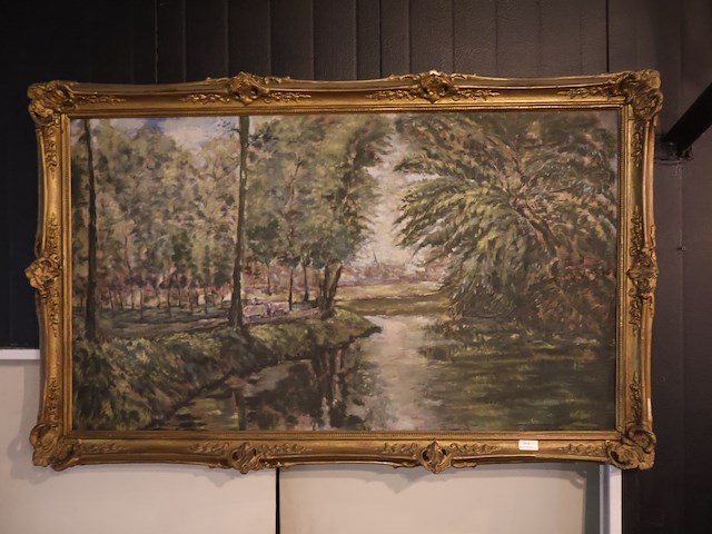Landschap bij water - afbeelding 1 van  3