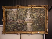 Landschap bij water - afbeelding 1 van  3