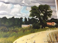 Landschap getekend - afbeelding 2 van  3