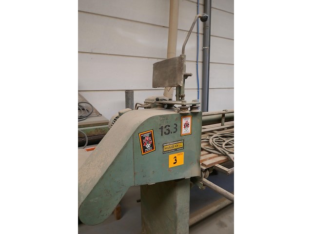 Langbandschuurmachine haco - afbeelding 4 van  5