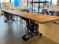 Lange eiken tafel studio 82 - afbeelding 2 van  3