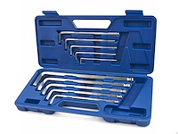 Lange inbusset 10 delig - afbeelding 1 van  3