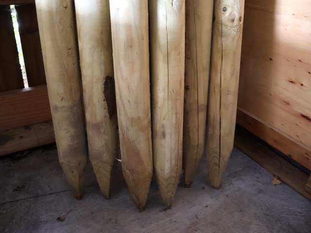 Lange tuinpaal (x8) - afbeelding 2 van  4