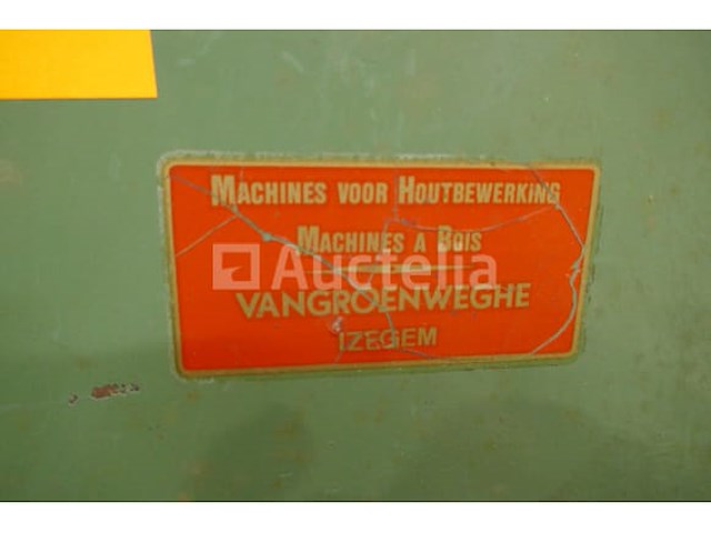 Langebandschuurmachine vangroenweghe - afbeelding 5 van  8