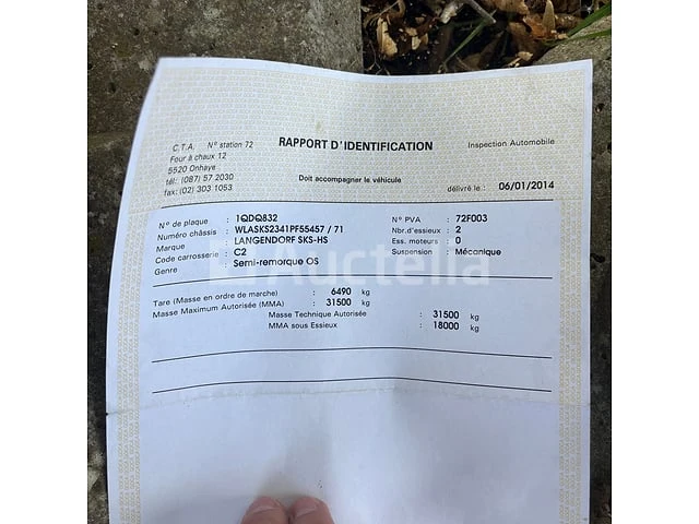 Langendorf overdekte oplegger sks-hs (vin:wlasks2341pf55457) - afbeelding 23 van  33