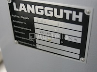 Langguth 1686 label lijmmachine - afbeelding 12 van  12