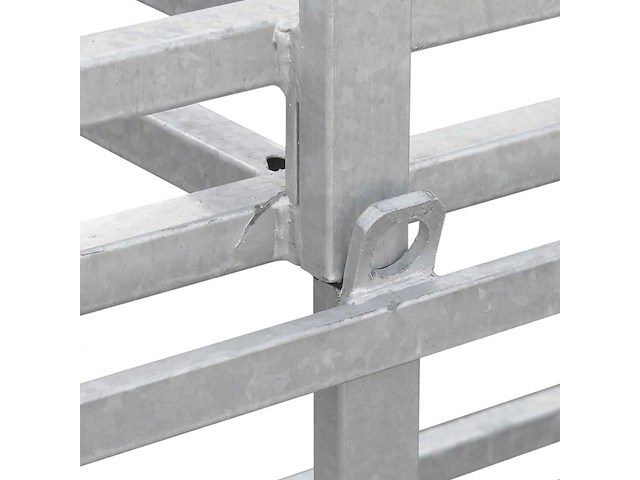 Langmateriaal-container langgoed container stapelbaar (6x) - afbeelding 5 van  6