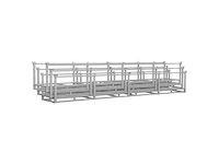 Langmateriaal-container langgoed container stapelbaar (6x) - afbeelding 6 van  6
