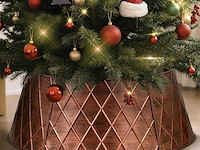 Lanpn metalen kerstboomkraag - afbeelding 1 van  3