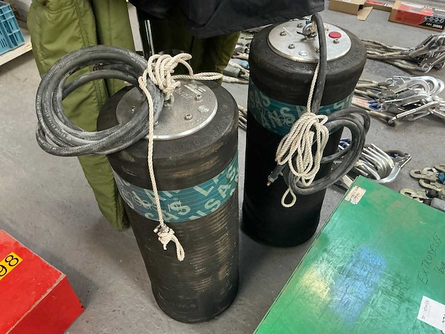 Lansas opblaasbare buisafsluiter (2x) - afbeelding 1 van  5