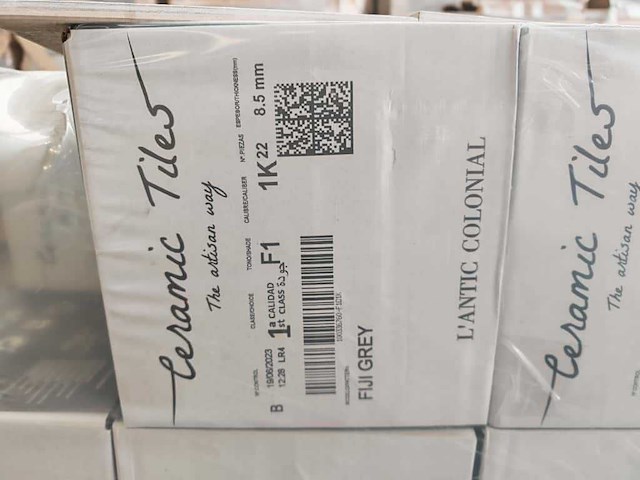 L'antic colonial fiji grey glans wandtegel 20x20 cm 22,4 m² - afbeelding 5 van  6