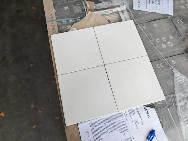 L'antic colonial fiji white glans wandtegel 20x20 cm 26,4 m² - afbeelding 2 van  3