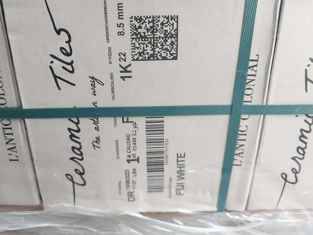 L'antic colonial fiji white glans wandtegel 20x20 cm 26,4 m² - afbeelding 3 van  3