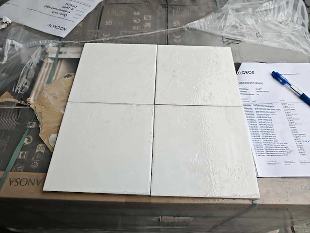 L'antic colonial fiji white glans wandtegel 20x20 cm 26,4 m² - afbeelding 1 van  7
