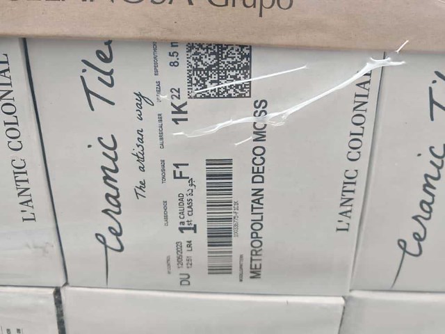 L'antic colonial metropolitan deco moss glans wandtegel 20x20 cm 23,76 m² - afbeelding 7 van  7