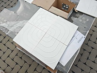 L'antic colonial metropolitan deco snow wandtegel 20x20 cm 43,8 m² - afbeelding 3 van  7