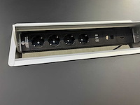 Lapalma - fork + 6 kinnarps monroe vergaderstoelen - vergaderset - afbeelding 3 van  8