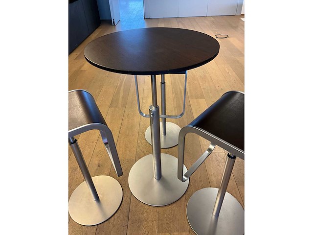 Lapalma design bartafel + 3x barkruk - afbeelding 8 van  13