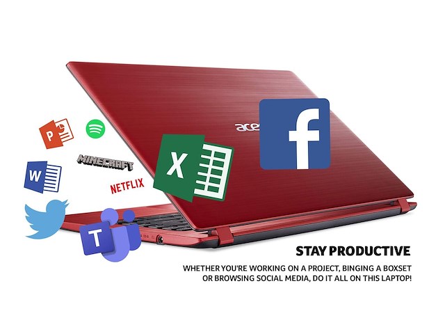 Laptop - acer aspire - afbeelding 3 van  8