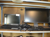 Laptop acer aspire 1 a114-32-c6w9, monitor dell, toetsenbord acer