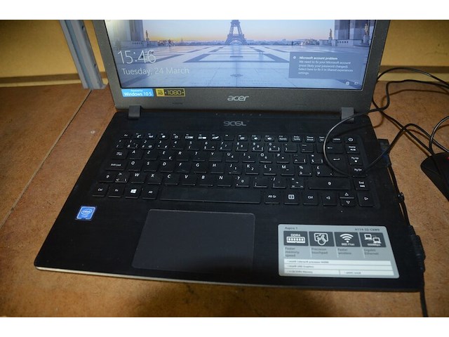 Laptop acer aspire 1 a114-32-c6w9, monitor dell, toetsenbord acer - afbeelding 4 van  9