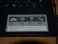 Laptop acer aspire 1 a114-32-c6w9, monitor dell, toetsenbord acer - afbeelding 5 van  9