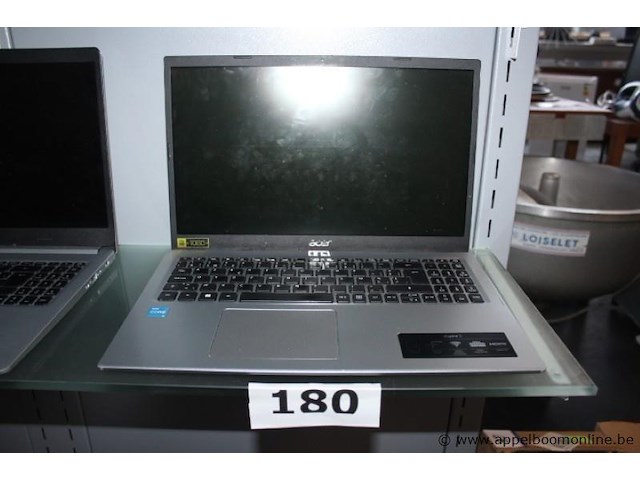 Laptop acer, aspire 3, intel core, 1080p, werking niet gekend, paswoord niet gekend - afbeelding 1 van  2
