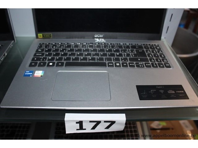 Laptop acer, aspire 3, intel core i3, 1080p, werking niet gekend, paswoord niet gekend - afbeelding 2 van  2