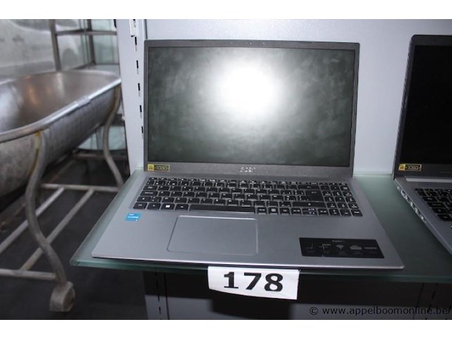 Laptop, acer, aspire 3, met intel core processor, full hd, werking niet gekend, paswoord niet gekend - afbeelding 1 van  2