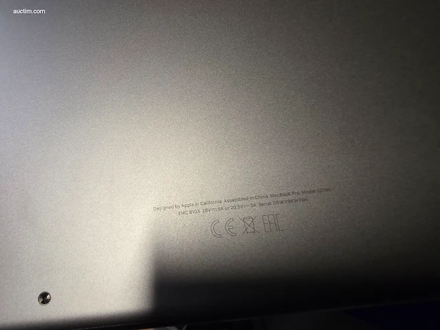 Laptop apple macbook pro a2780 - afbeelding 4 van  6