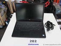 Laptop, dell, met adapter, werking niet gekend, paswoord niet gekend - afbeelding 1 van  1