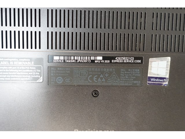 Laptop dell - afbeelding 4 van  4