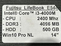 Laptop fujitsu - afbeelding 5 van  11