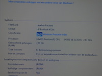 Laptop hp 4720s probook met tas, pro curve switch hp 2610-24/12pwr - afbeelding 5 van  11