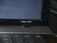 Laptop hp 4720s probook met tas, pro curve switch hp 2610-24/12pwr - afbeelding 10 van  11