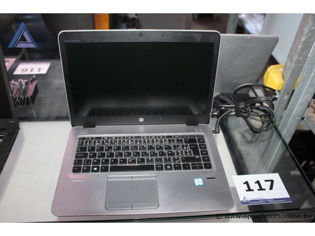 Laptop, hp, elitebook, intel core i5, met lader, werking niet gekend, paswoord niet gekend - afbeelding 1 van  1