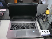 Laptop, hp, elitebook, intel core i5, met lader, werking niet gekend, paswoord niet gekend - afbeelding 1 van  1