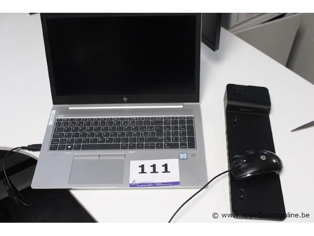 Laptop hp, elitebook intel core i5, paswoord niet gekend - afbeelding 1 van  2