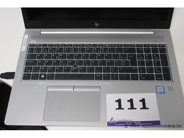 Laptop hp, elitebook intel core i5, paswoord niet gekend - afbeelding 2 van  2