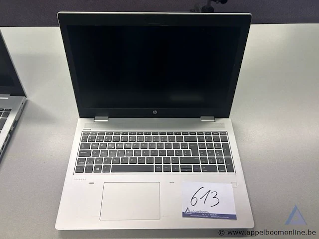 Laptop hp probook 650 g2, serienummer 5cg6390211. werking niet gekend. - afbeelding 1 van  4