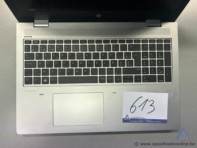Laptop hp probook 650 g2, serienummer 5cg6390211. werking niet gekend. - afbeelding 2 van  4