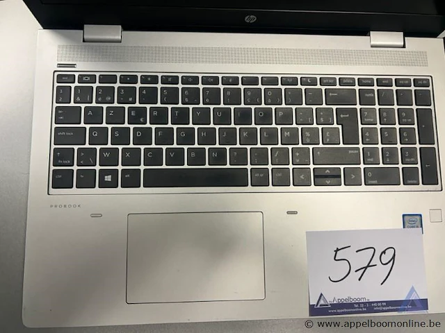 Laptop hp probook, intel core i5 processor, inclusief lader. werking niet gekend. - afbeelding 1 van  2
