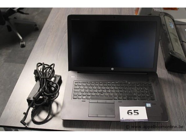 Laptop hp, zbook, paswoord niet gekend - afbeelding 1 van  2