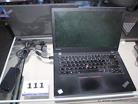 Laptop, lenovo, thinkpad x240, met lader, werking niet gekend, paswoord niet gekend - afbeelding 1 van  1