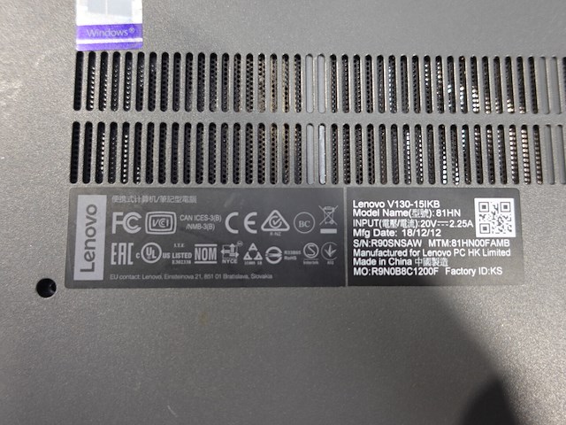 Laptop lenovo - afbeelding 4 van  5